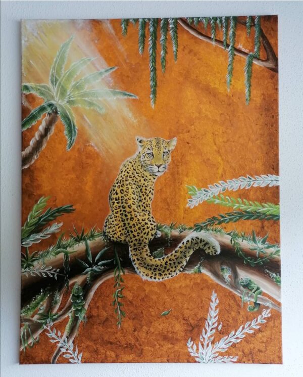 Leopard - Acrylic - animalpainting